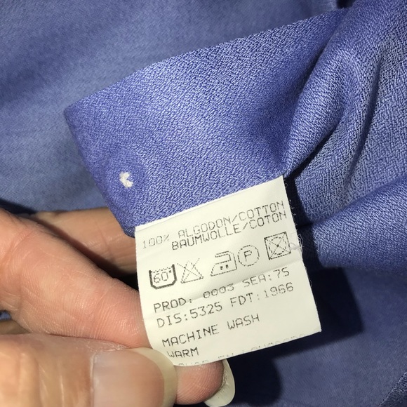 Boss Hugo Boss Blue Button Down Dress Shirt - Picture 5 of 5
